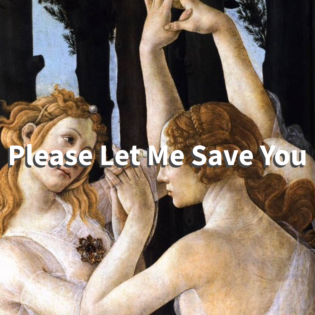 Please Let Me Save You