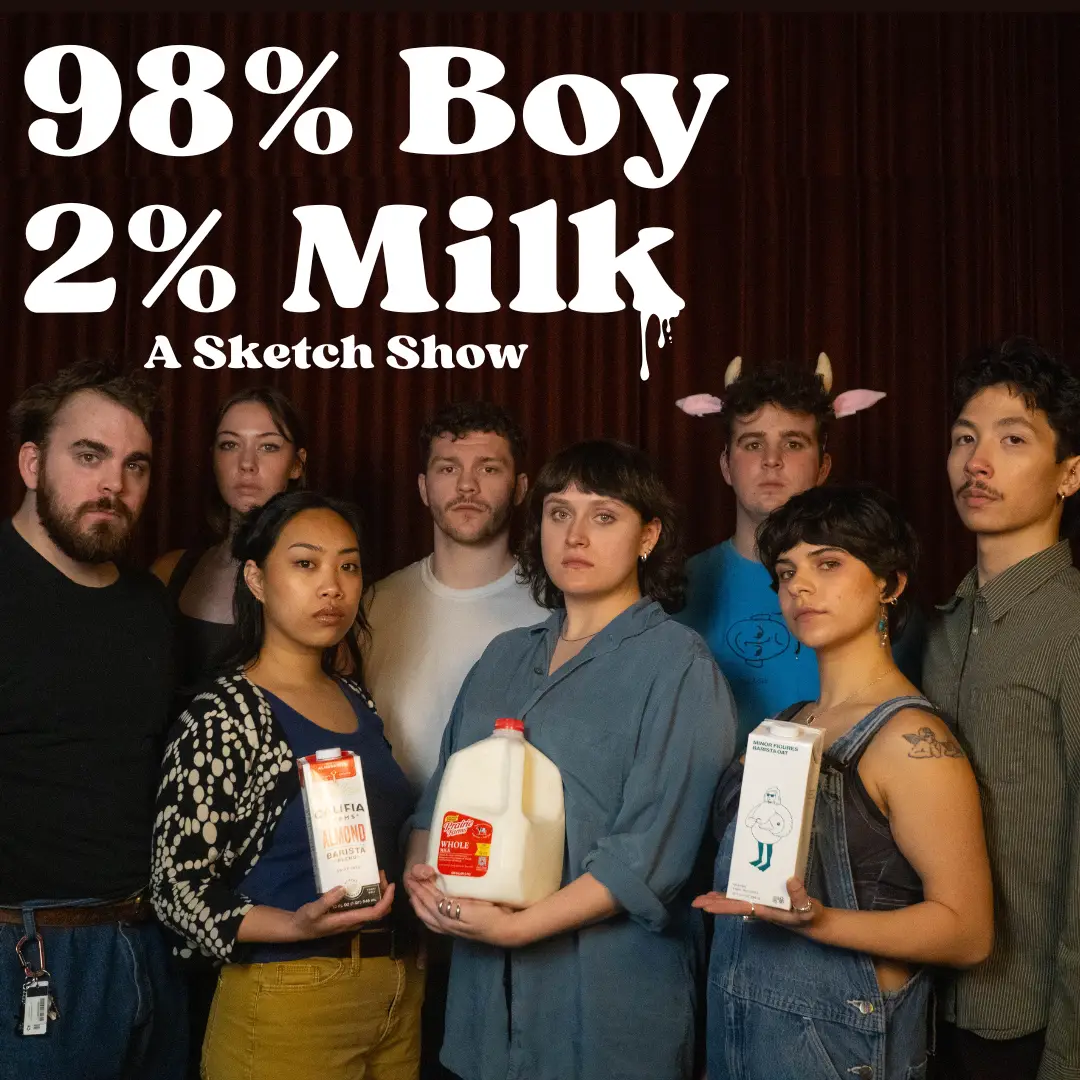 Group of people holding milk